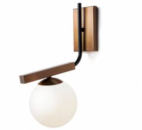 Светильник  настенный накладной (Бра) UTU Soulful Lighting Globe, Globe Wall Bl