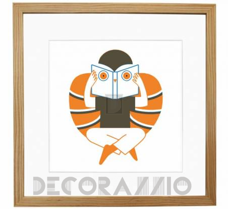 Картина Mambo Unlimited Ideas Illustration - evening-reading-boy
