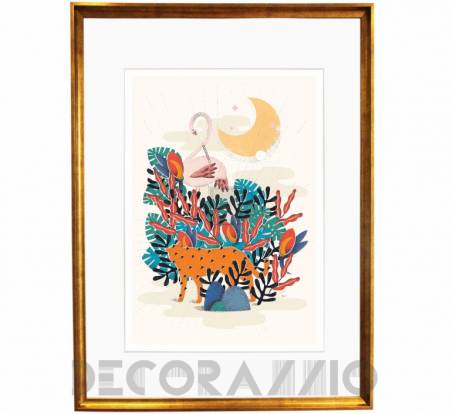 Картина Mambo Unlimited Ideas Illustration - jungle-gold