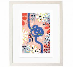 Картина Mambo Unlimited Ideas Illustration, labyrinth-white