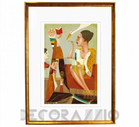 Картина Mambo Unlimited Ideas Illustration - natalia-correia-gold
