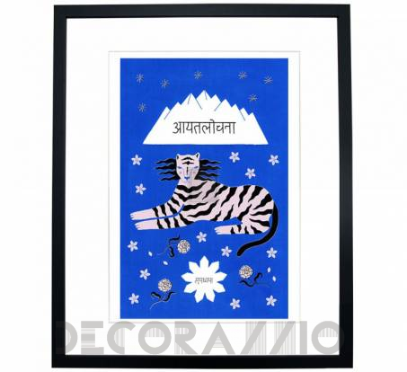Картина Mambo Unlimited Ideas Illustration - the-tigress-black