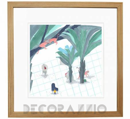 Картина Mambo Unlimited Ideas Illustration - macacos-natural