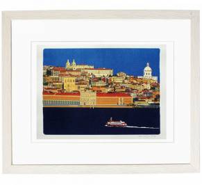 Картина Mambo Unlimited Ideas Illustration, terreiro-do-paco-white