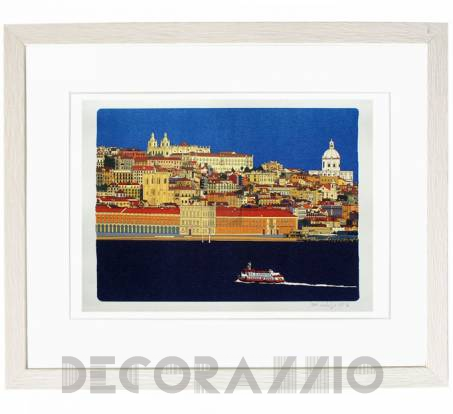 Картина Mambo Unlimited Ideas Illustration - terreiro-do-paco-white