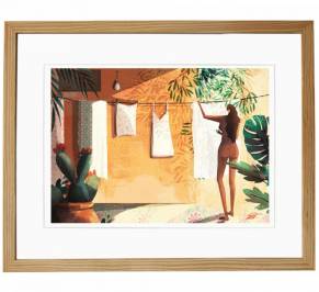 Картина Mambo Unlimited Ideas Illustration, tropical-cats-1-natural