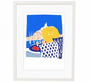 Картина Mambo Unlimited Ideas Illustration, vieux-port-white