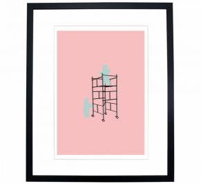 Картина Mambo Unlimited Ideas Illustration, urso-black