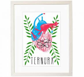 Картина Mambo Unlimited Ideas Illustration, ternura-white