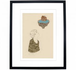 Картина Mambo Unlimited Ideas Illustration, wild-boy-III-black