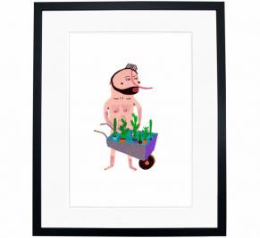 Картина Mambo Unlimited Ideas Illustration, fe-black