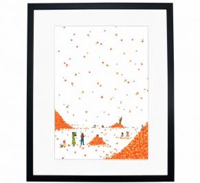 Картина Mambo Unlimited Ideas Illustration, laranjeiras-black