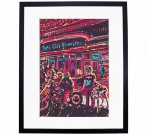 Картина Mambo Unlimited Ideas Illustration, twin-city-jammer-black