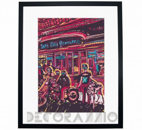 Картина Mambo Unlimited Ideas Illustration - twin-city-jammer-black