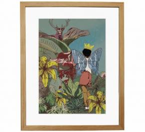 Картина Mambo Unlimited Ideas Illustration, butterfly-boy-natural