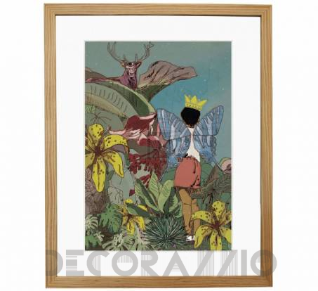 Картина Mambo Unlimited Ideas Illustration - butterfly-boy-natural