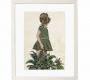 Картина Mambo Unlimited Ideas Illustration - girl-and-plants-white