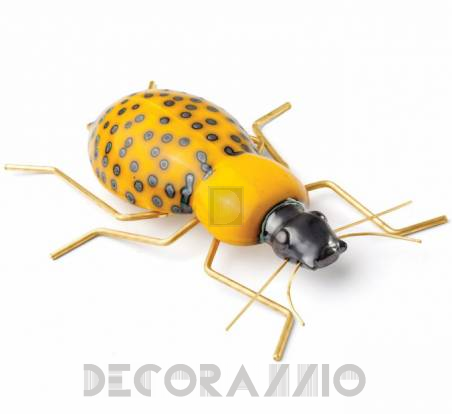 Статуэтка Mambo Unlimited Ideas Fauna - beetle-yellow