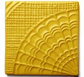 Настенная плитка Theia Gaudi, Gaudi_14x14_Yellow_Sun