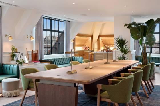 Интерьер, созданный под влиянием ар-деко. Частный клуб в Лондоне от AvroKO