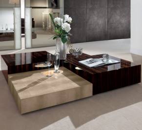Кофейный, журнальный столик Longhi Safir, Y 722 15