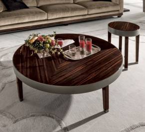 Кофейный, журнальный столик Longhi Ring, Y 727