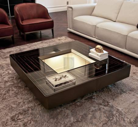 Кофейный, журнальный столик Longhi Lord - Y 708