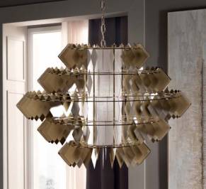 Светильник  потолочный подвесной (Люстра) Cantori Diamante New, Diamante New Chandelier 135