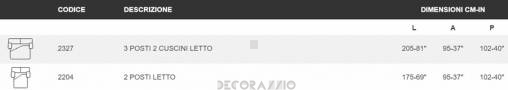 Диван раскладной New Trend Concepts Sofa Beds - betulla_2327