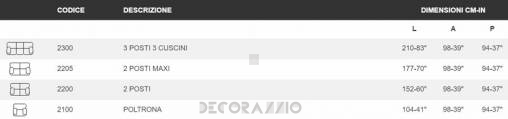 Диван New Trend Concepts Backgammon - backgammon-2300