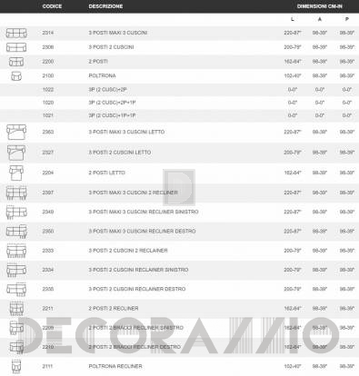 Диван New Trend Concepts Levante - levante-2306