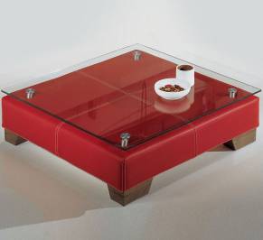 Кофейный, журнальный столик New Trend Concepts Glass, glass-2590