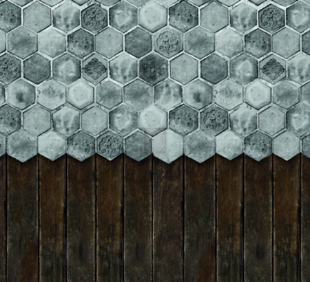 Обои Kt Exclusive Flagman Series - Vanilla Lime - 014262 Floral Tiles
