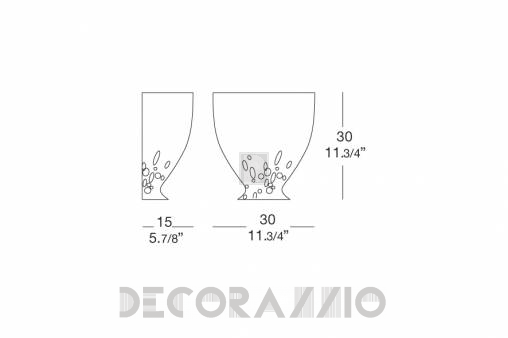 Светильник настенный накладной (Бра) Leucos Amarcord - 0000245