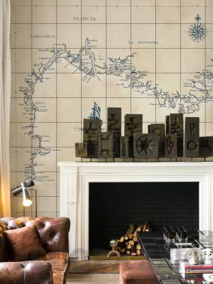 Обои Rebel Walls Maps - Vintage - M2506-1