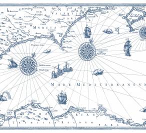 Обои Rebel Walls Maps - Art, M2506-2