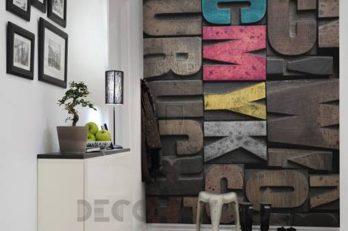 Обои Rebel Walls Typography - Letters And Numbers - R10491