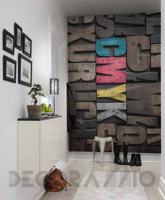 Обои Rebel Walls Typography - Letters And Numbers - R10491