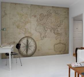 Обои Rebel Walls Maps - Vintage, R10761