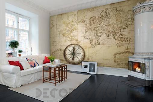 Обои Rebel Walls Maps - Vintage - R10761