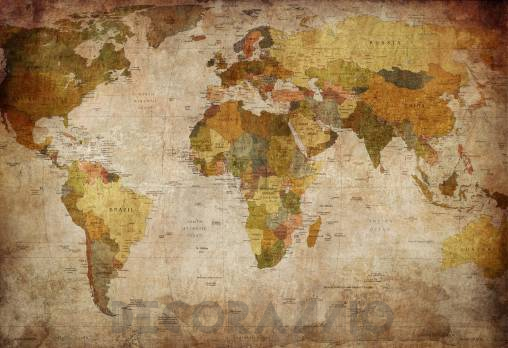 Обои Rebel Walls Maps - Vintage - R10771