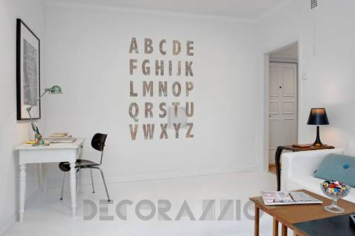 Обои Rebel Walls Typography - Letters And Numbers - R10891