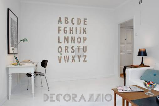 Обои Rebel Walls Typography - Letters And Numbers - R10891