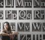 Обои Rebel Walls Typography - Letters And Numbers - R11061