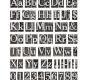 Обои Rebel Walls Typography - Letters And Numbers - R11061