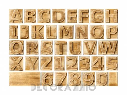 Обои Rebel Walls Typography - Letters And Numbers - R11241
