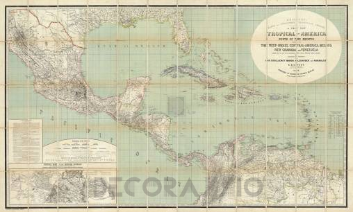 Обои Rebel Walls Maps - Vintage - R11381
