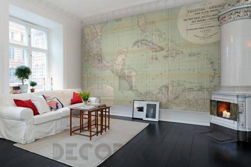 Обои Rebel Walls Maps - Vintage - R11381