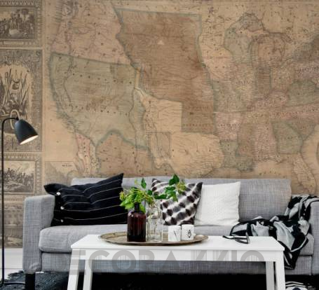 Обои Rebel Walls Maps - Vintage - R11431