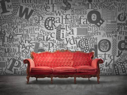 Обои Rebel Walls Typography - Letters And Numbers - R12161